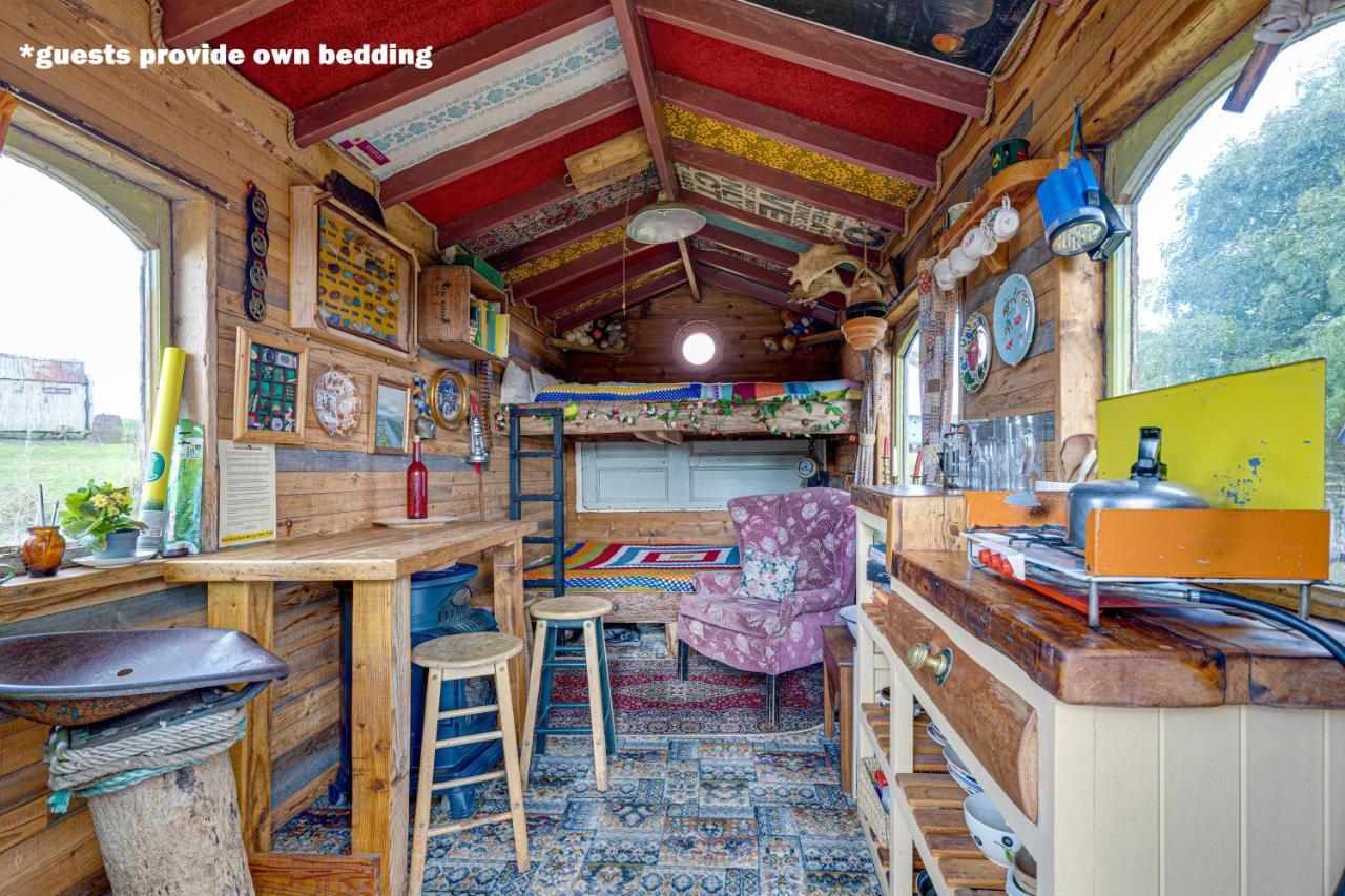 2 X Double Bed Glamping Wagon In Dalby Forest Scarborough Ngoại thất bức ảnh